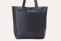 Kiko Dark Blue Journalist Leather Tote  