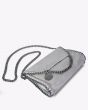 The Vegan Warehouse Alicia Grey Crossbody Bag