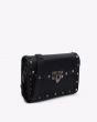 MERSI Ruby Black Studded Crossbody Bag 