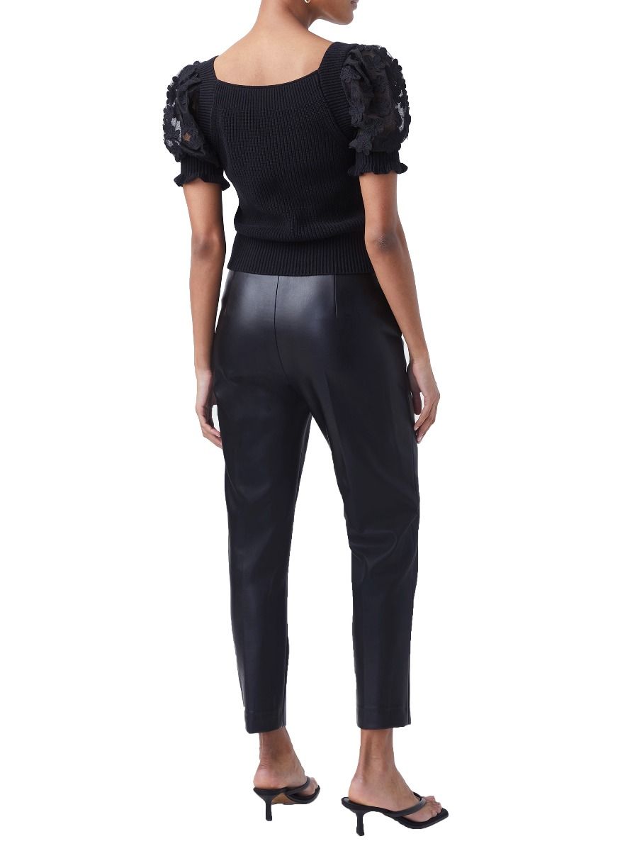 French Connection Black Juliet Mozart Caballo Sweater