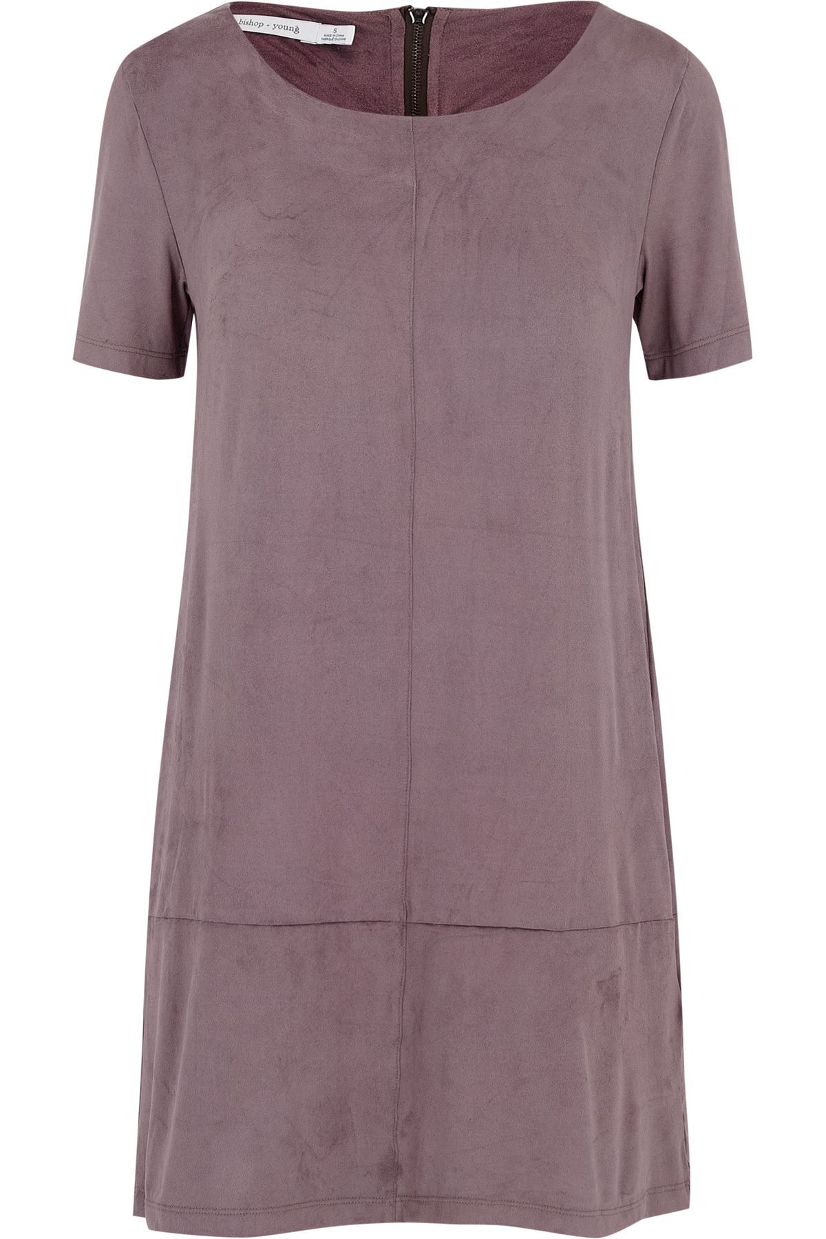 mauve shift dress