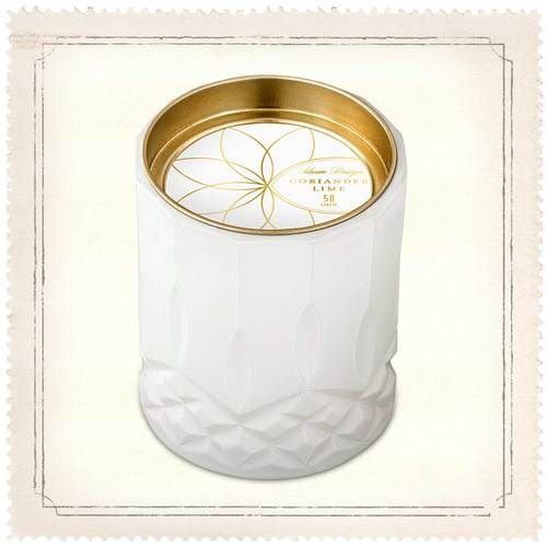 Skeem Axiom White Coriander Lime Jar Candle 