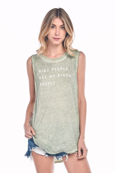 Knit Riot Kind People Are My Kinda People T-Shirt 
