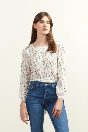 Comune Vincent Floral Top