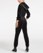 Juicy Couture Black Bling Velour Jumpsuit