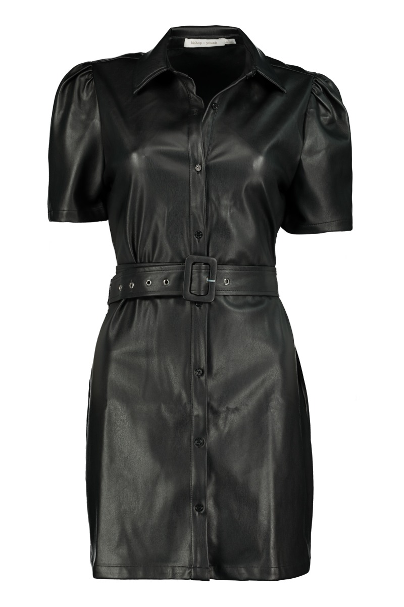 Bishop Young Morgan Faux Leather Dress